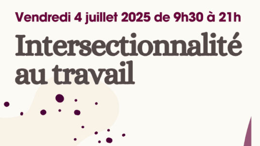 Journée d’étude sur l’intersectionnalité au travail